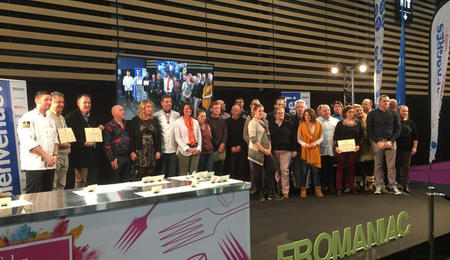 Médaille d'argent à Fromaniac, Saint Agrève (07)