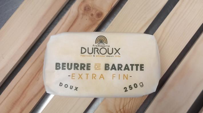 Beurre baratte extra fin 250g
