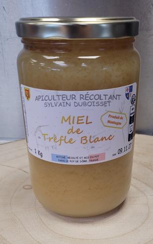 Miel de trèfle blanc 1kg