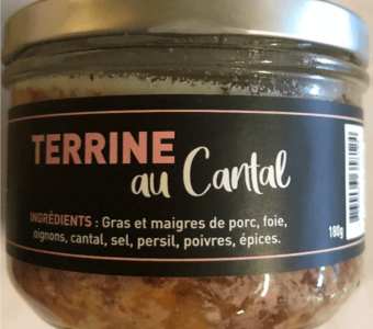 Terrine au cantal