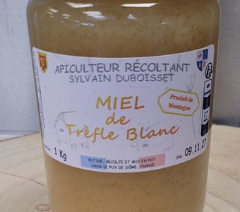 Miel de trèfle blanc 1kg